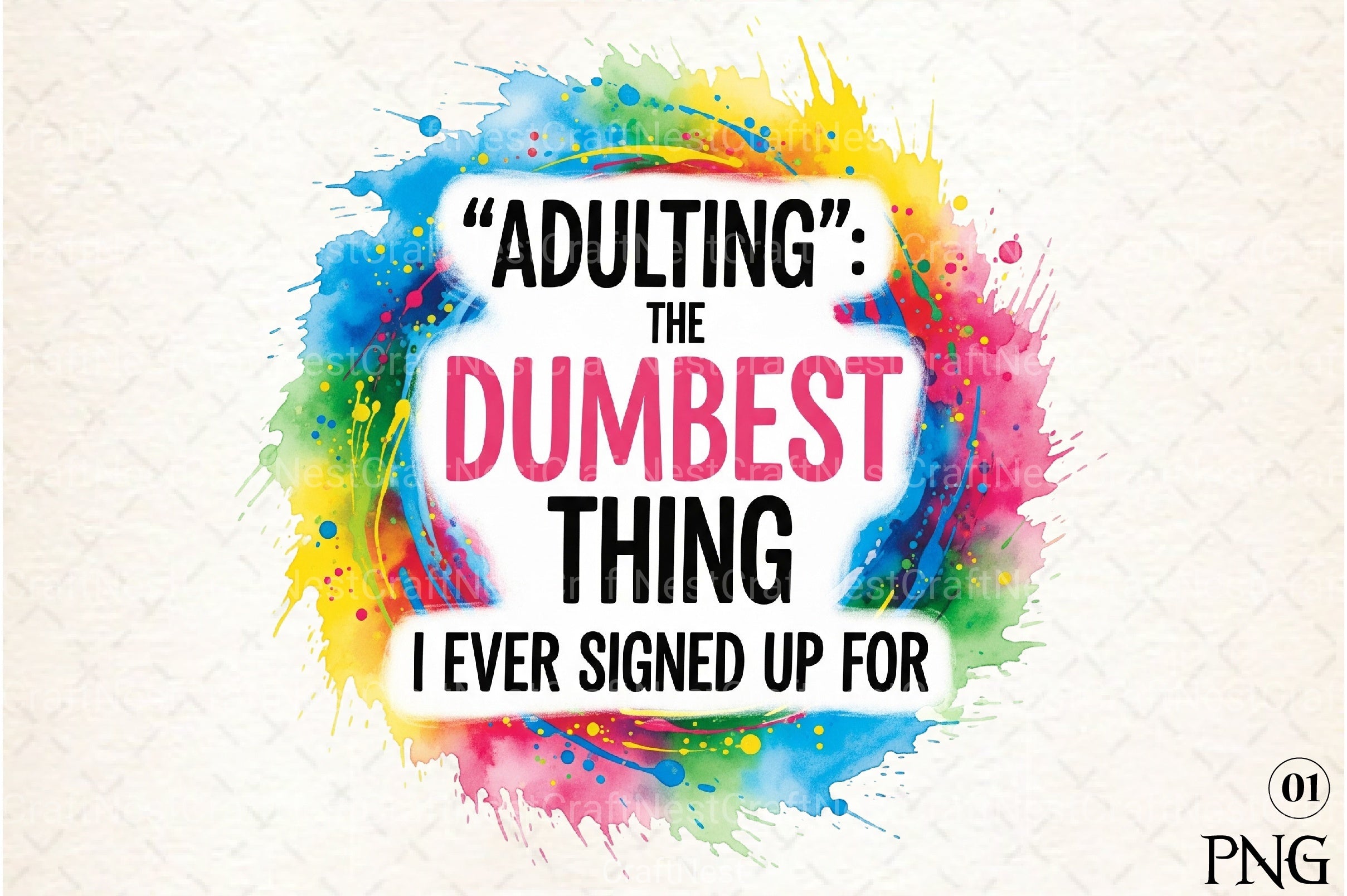 Funny Sarcastic Clipart Bundle 7 - CraftNest - Digital Crafting and Art