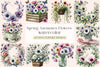 Spring Anemones Floral Clipart Bundle