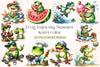 Frog Summer Clipart Bundle