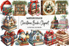 Christmas Books Clipart Bundle