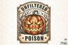 Vintage Halloween Potion Labels Clipart Bundle 11
