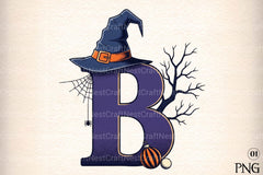 Halloween Alphabet Clipart Bundle 14 - CraftNest - Digital Crafting and Art