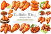 Buffalo Wing Clipart Bundle