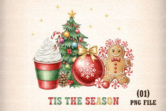 Festive Christmas Clipart Bundle 1 - CraftNest - Digital Crafting and Art