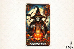 Halloween Tarot Card Clipart Bundle 15 - CraftNest - Digital Crafting and Art