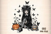 Whimsical Halloween Girl Clipart Bundle