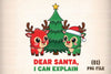 Dear Santa, I Can Explain Christmas Clipart Bundle