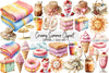 Creamy Summer Clipart Bundle