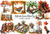 Serene Autumn Day Clipart Bundle