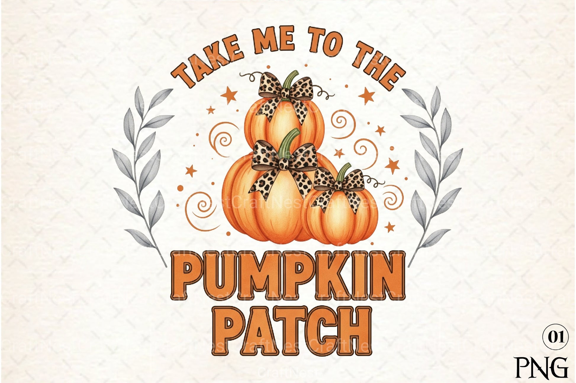 Take Me to the Pumpkin Patch Clipart Bundle - CraftNest - Digital Crafting and Art