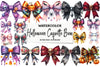 Halloween Coquette Bow Clipart Bundle 8