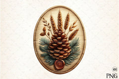 Vintage Wooden Autumn Tags Clipart Bundle 66 - CraftNest - Digital Crafting and Art