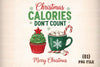 Christmas Calories Don't Count Clipart Bundle