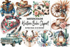 Western Boho Clipart Bundle