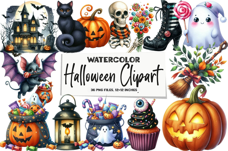 Halloween Clipart Bundle - CraftNest - Digital Crafting and Art