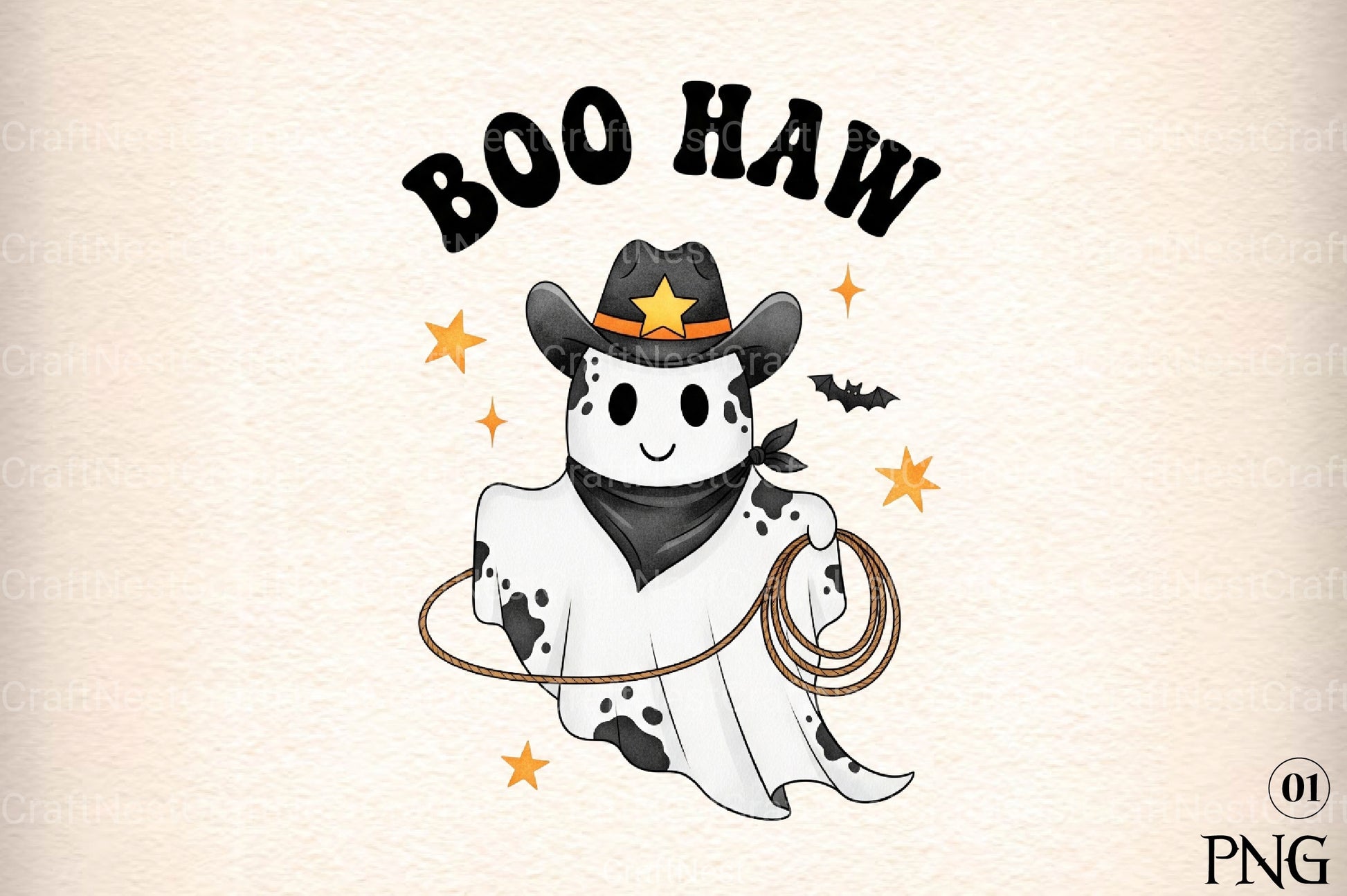 Western Halloween Quotes Clipart Bundle 8 - CraftNest - Digital Crafting and Art