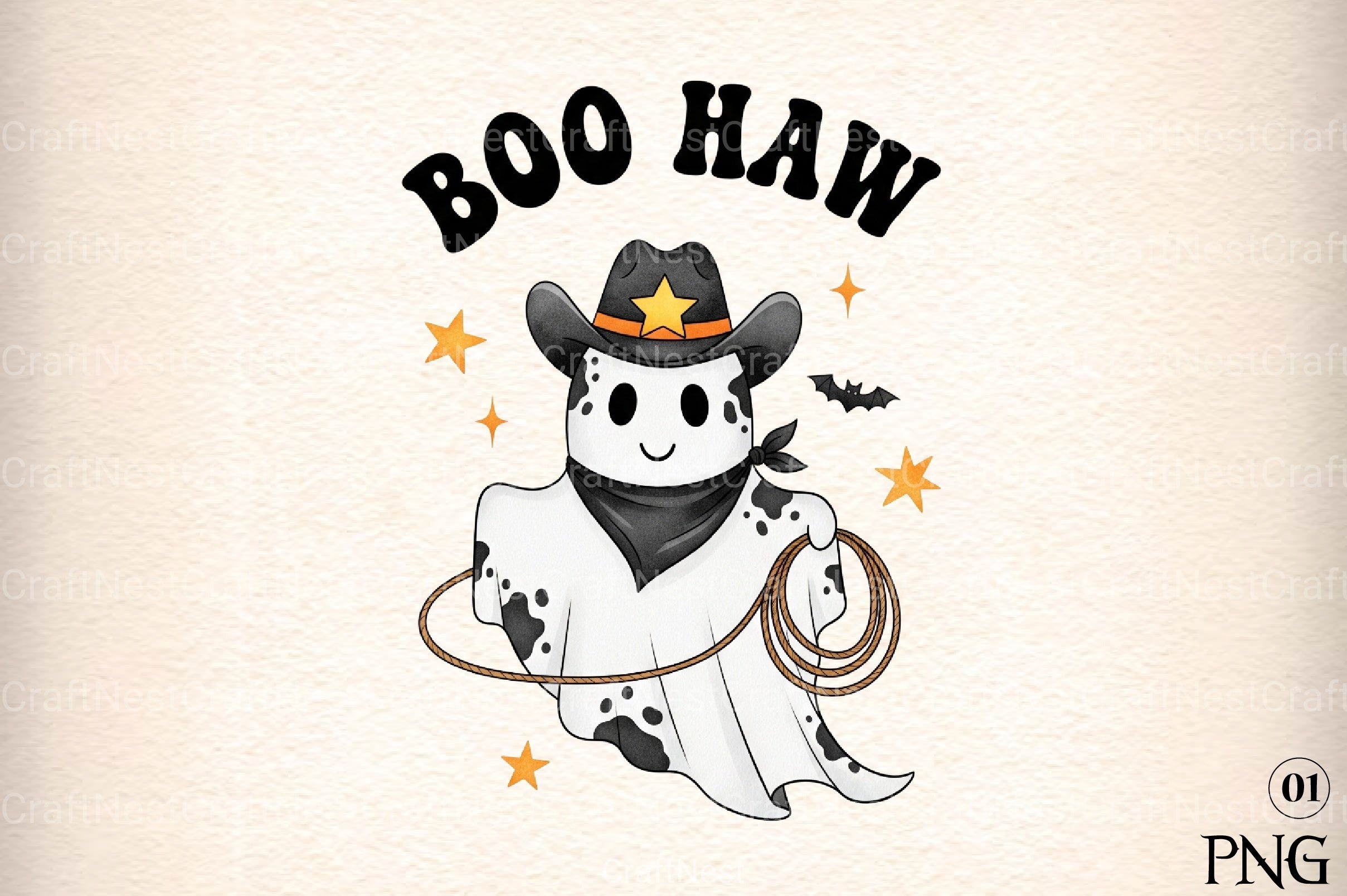 Western Halloween Quotes Clipart Bundle 8 - CraftNest - Digital Crafting and Art