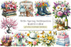 Hello Spring Clipart Bundle