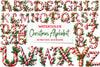 Christmas Alphabet Clipart Bundle