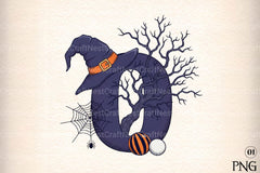 Halloween Alphabet Clipart Bundle 19 - CraftNest - Digital Crafting and Art