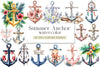Summer Anchor Design Clipart Bundle