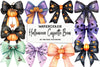 Halloween Coquette Bow Clipart Bundle 24