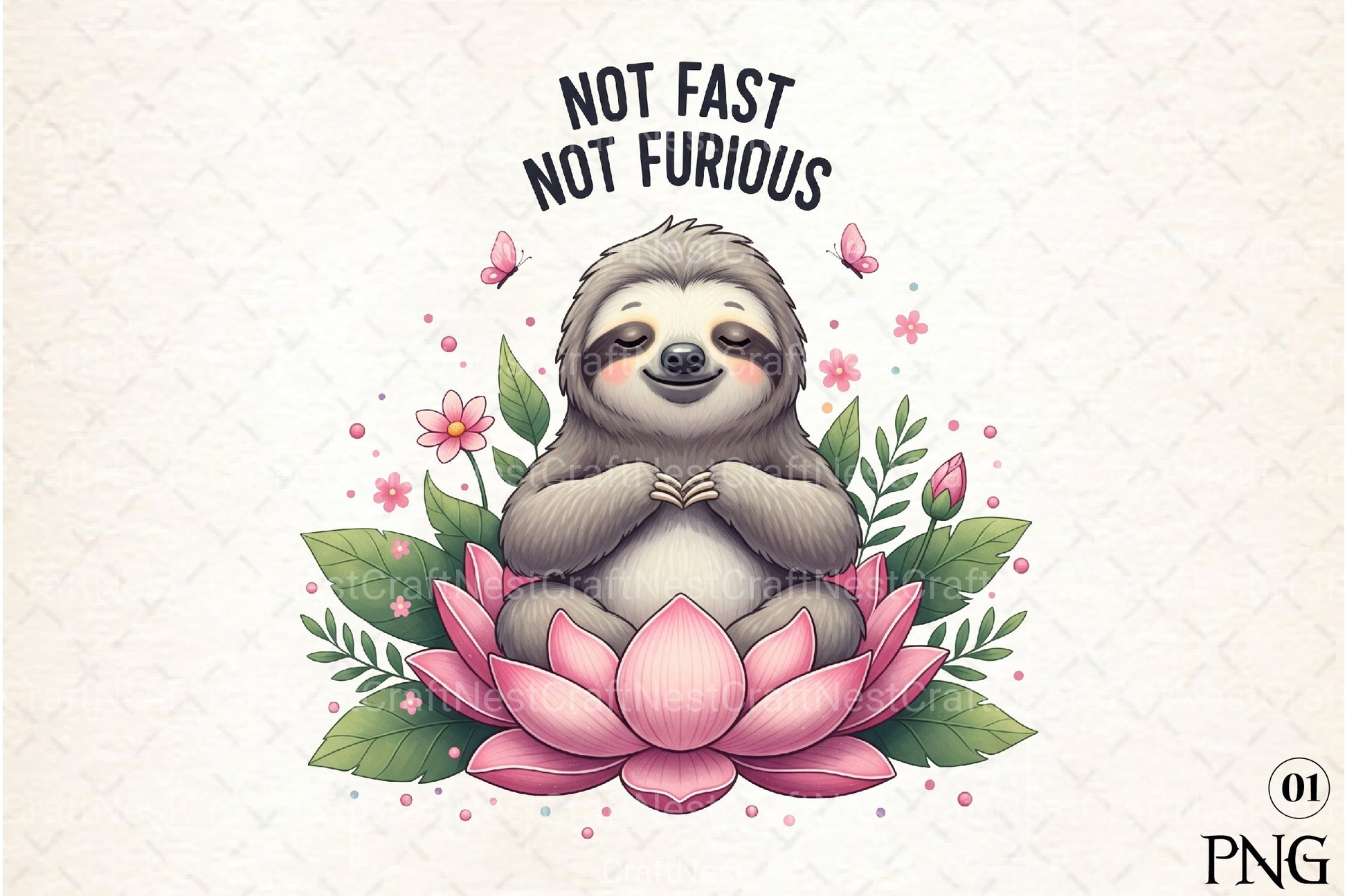 Funny Sloth Quotes Clipart Bundle 232 - CraftNest - Digital Crafting and Art
