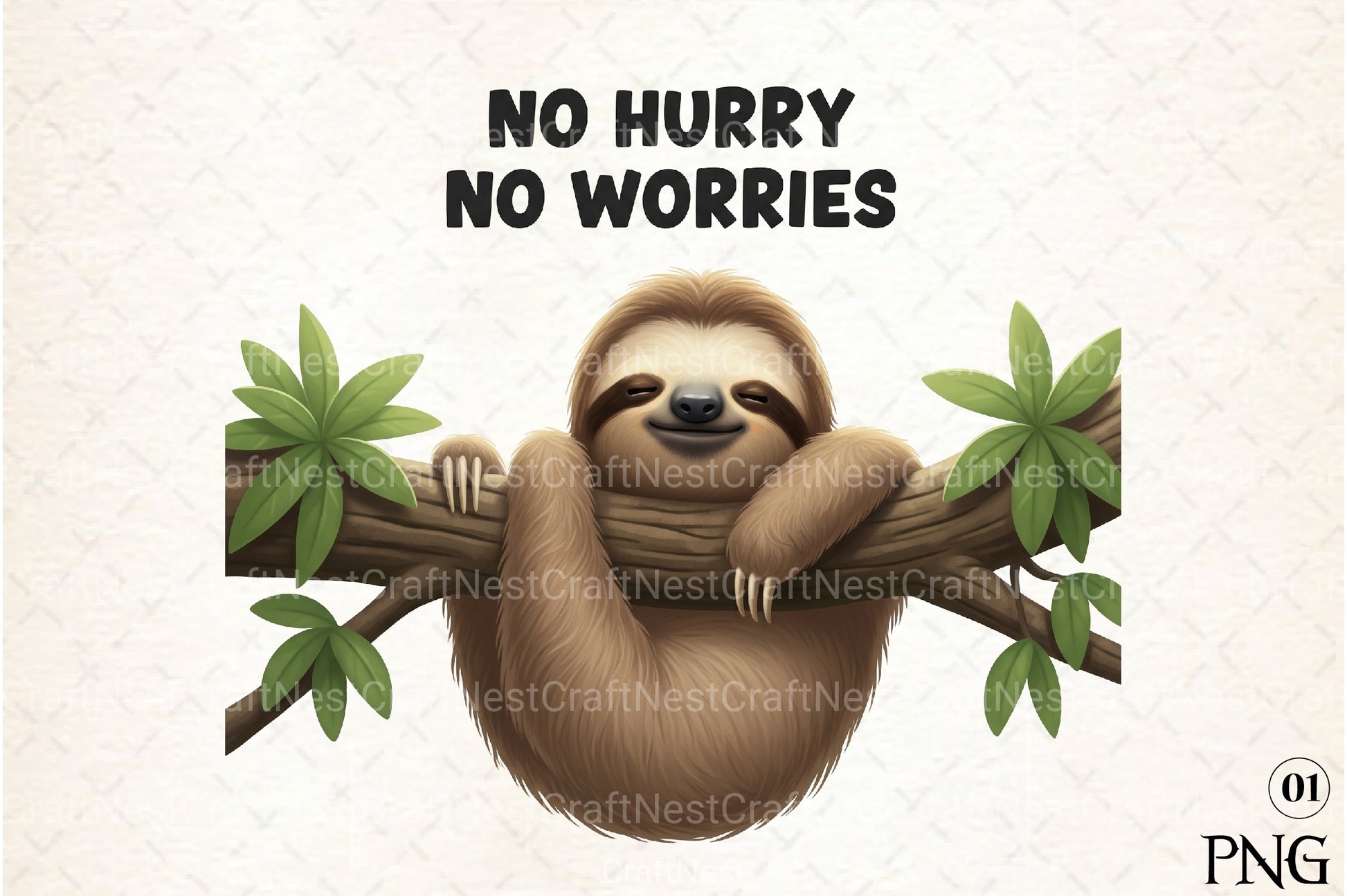 Funny Sloth Quotes Clipart Bundle 57 - CraftNest - Digital Crafting and Art