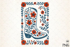 4th Cowgirl Boots Clipart Bundle - CraftNest - Digital Crafting and Art