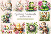 Spring Animals Clipart Bundle