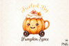 Fueled by Pumpkin Spice Clipart Bundle