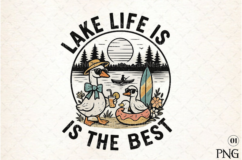 Summer Lake Life Clipart Bundle 2 - CraftNest - Digital Crafting and Art