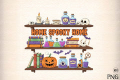 Spooky Home Graphic Clipart Bundle - CraftNest - Digital Crafting and Art