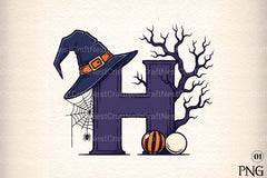 Halloween Alphabet Clipart Bundle 35 - CraftNest - Digital Crafting and Art