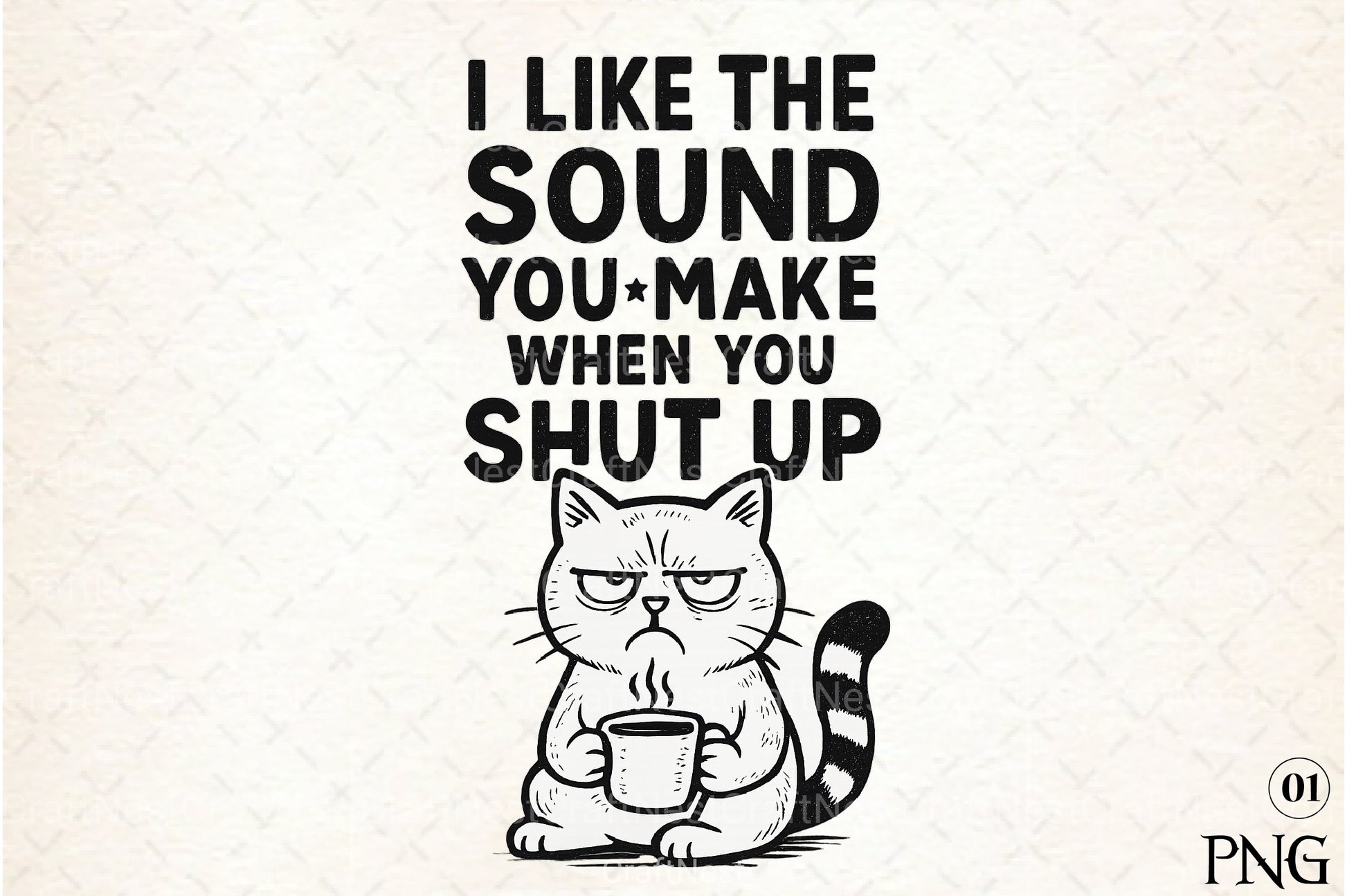 Funny Sarcastic Cat Clipart Bundle 121 - CraftNest - Digital Crafting and Art