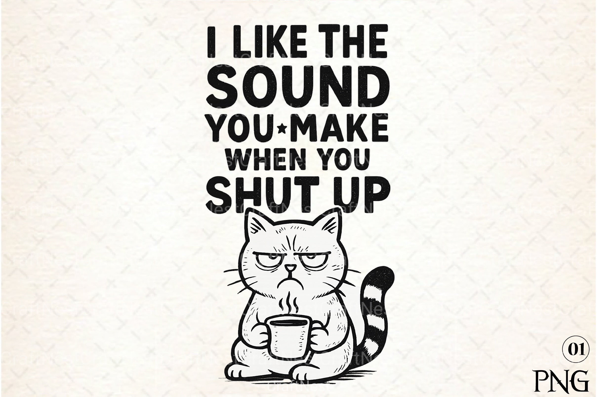 Funny Sarcastic Cat Clipart Bundle 121 - CraftNest - Digital Crafting and Art