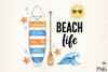 Beach Life Summer Clipart Bundle