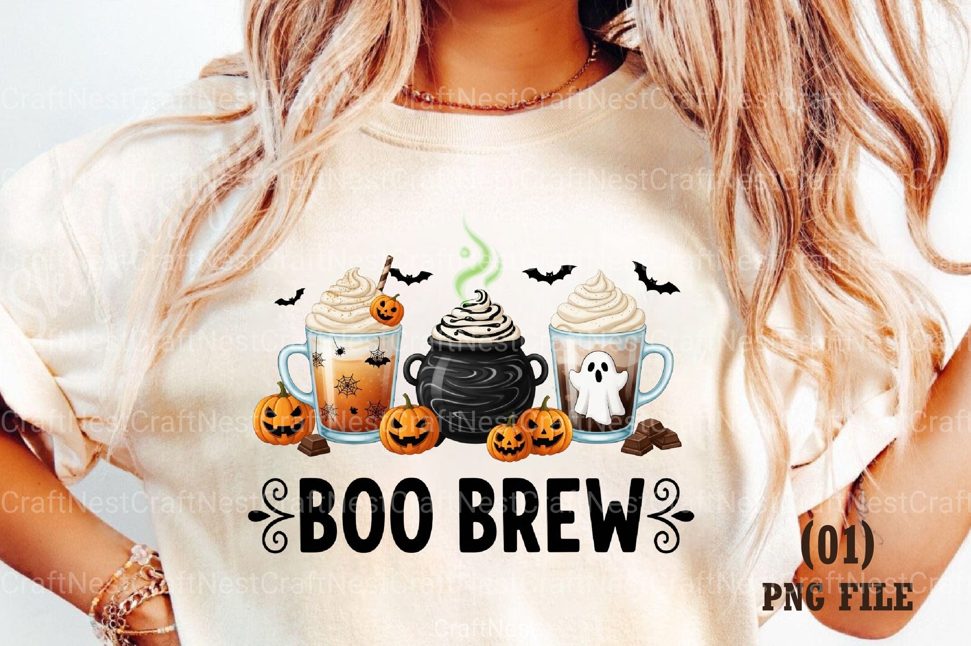 Halloween Coffee Boo Brew Clipart Bundle - CraftNest - Digital Crafting and Art