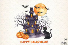 Spooky Halloween Clipart Bundle - 16 Designs - CraftNest - Digital Crafting and Art