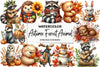 Autumn Forest Animal Clipart Bundle