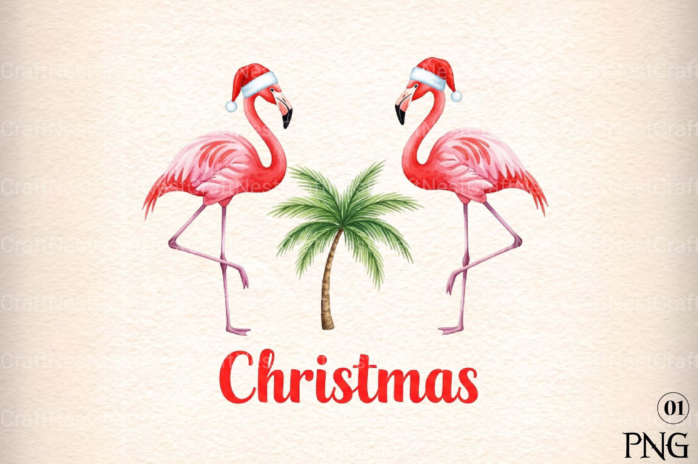 Christmas in July Funny Clipart Bundle 11 - CraftNest - Digital Crafting and Art