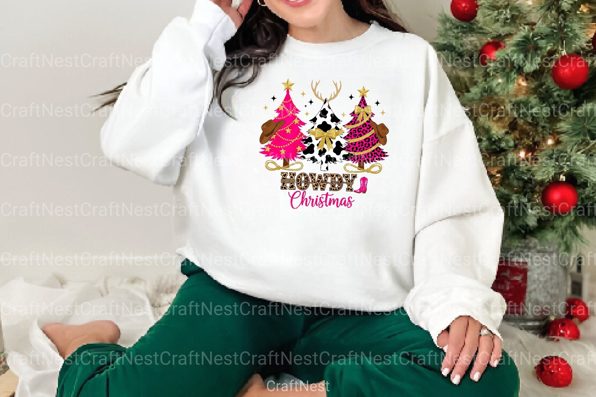 Howdy Christmas Clipart Bundle 8 - CraftNest - Digital Crafting and Art