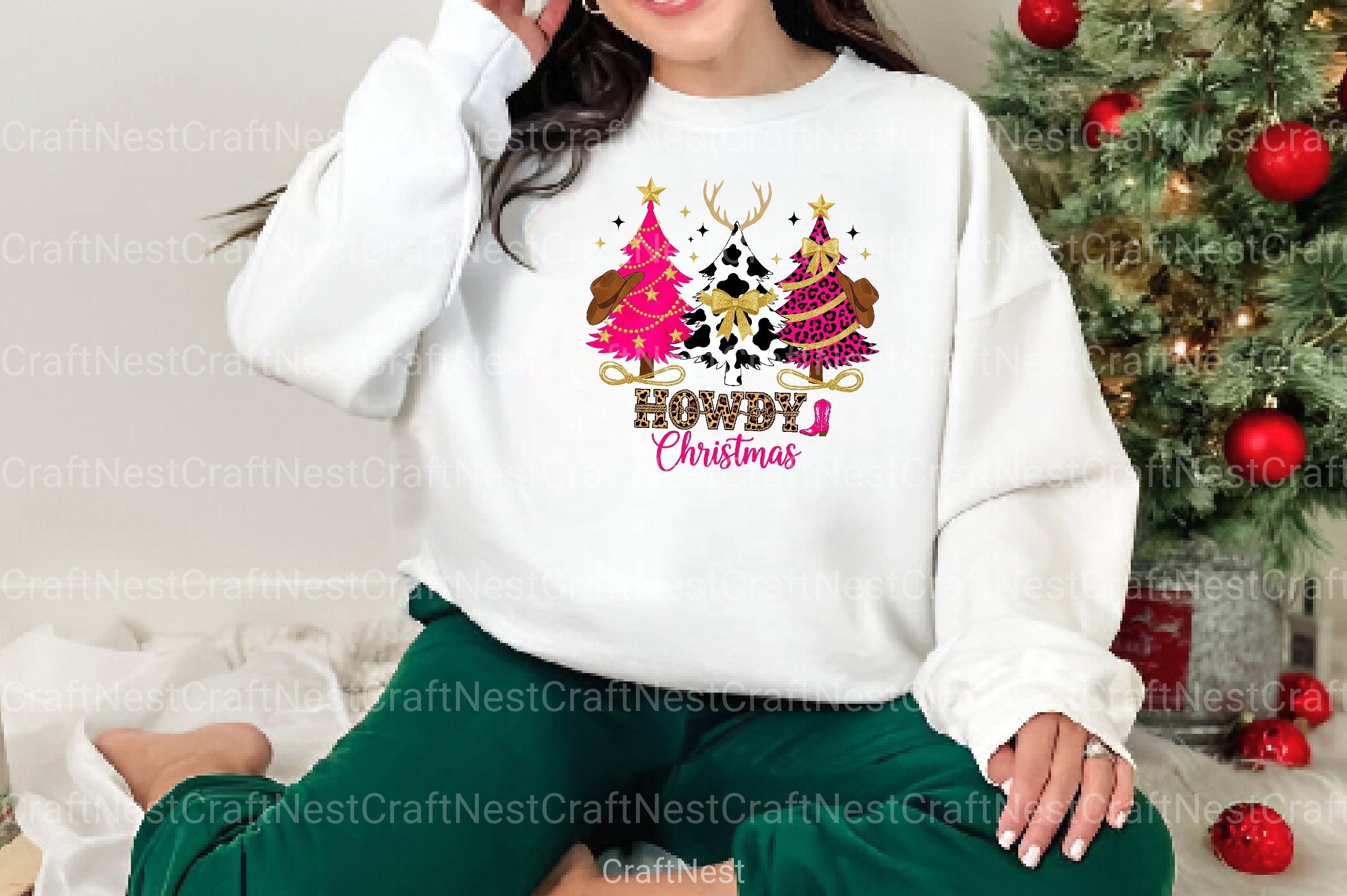 Howdy Christmas Clipart Bundle 8 - CraftNest - Digital Crafting and Art