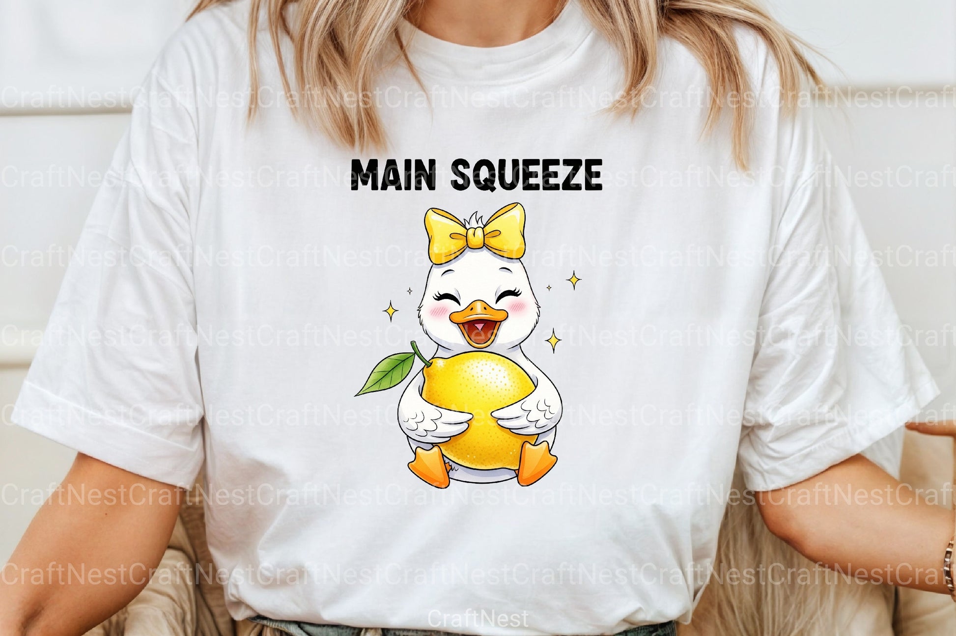 Funny Lemon Goose Clipart Bundle: Positive Main Squeeze 6 - CraftNest - Digital Crafting and Art