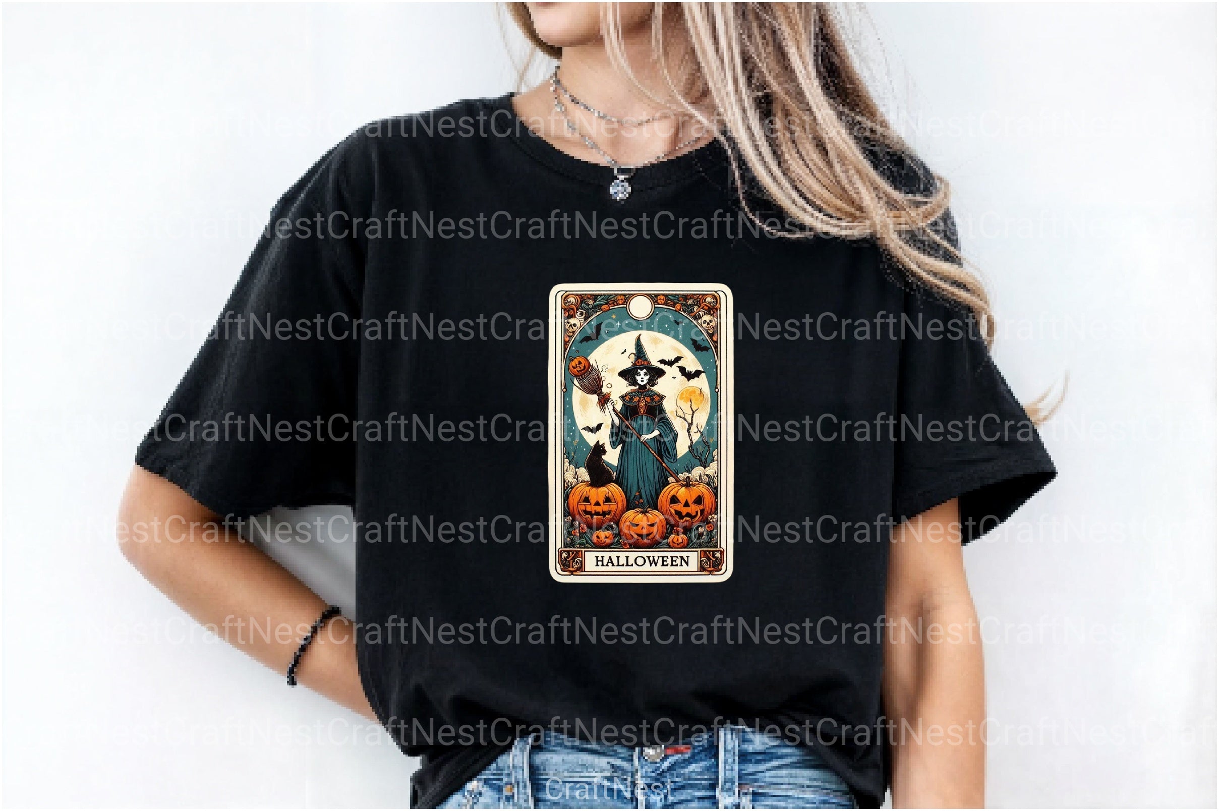 Halloween Tarot Card Clipart Bundle 13 - CraftNest - Digital Crafting and Art
