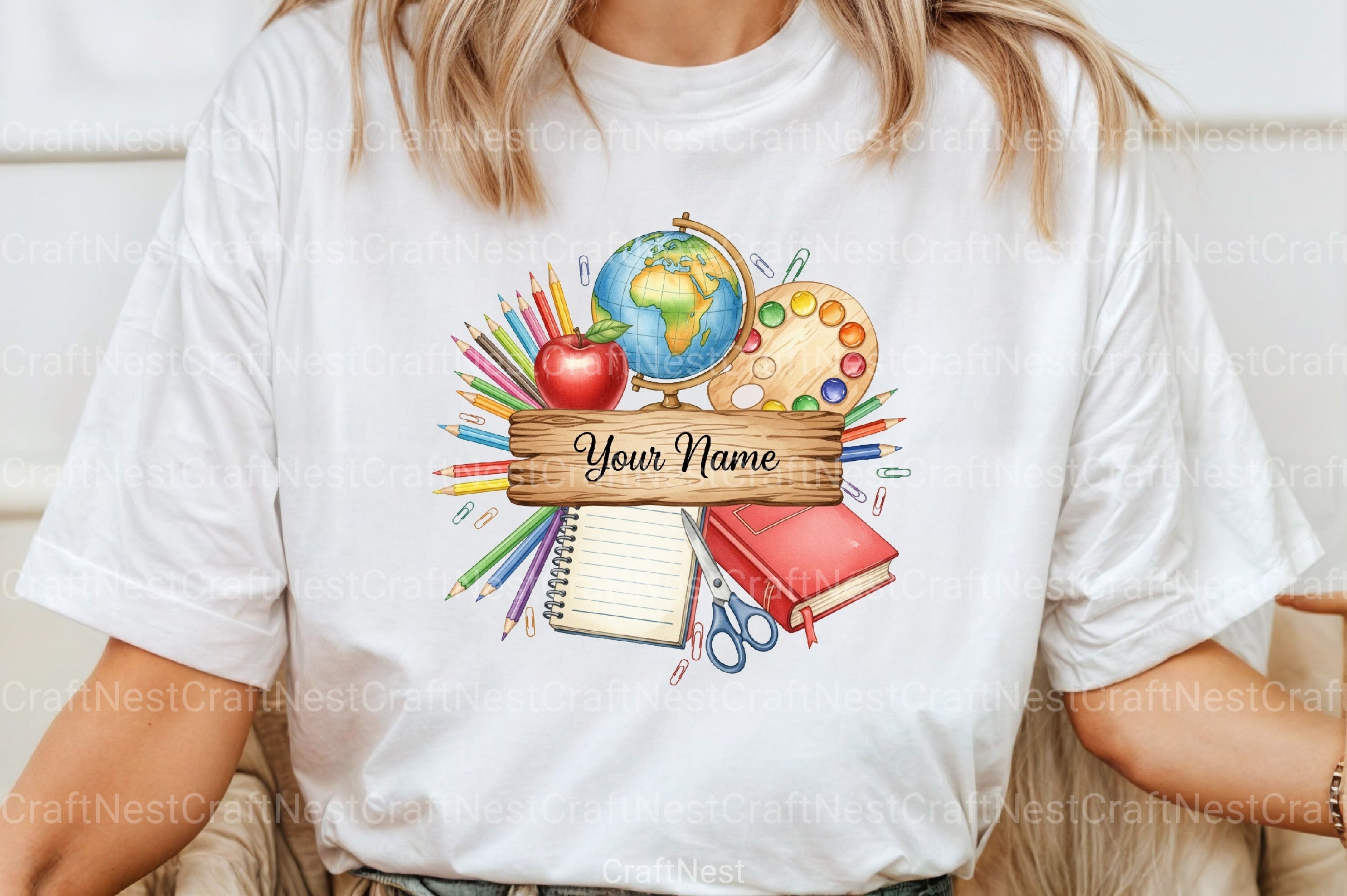 Custom Teacher Clipart Bundle - CraftNest - Digital Crafting and Art