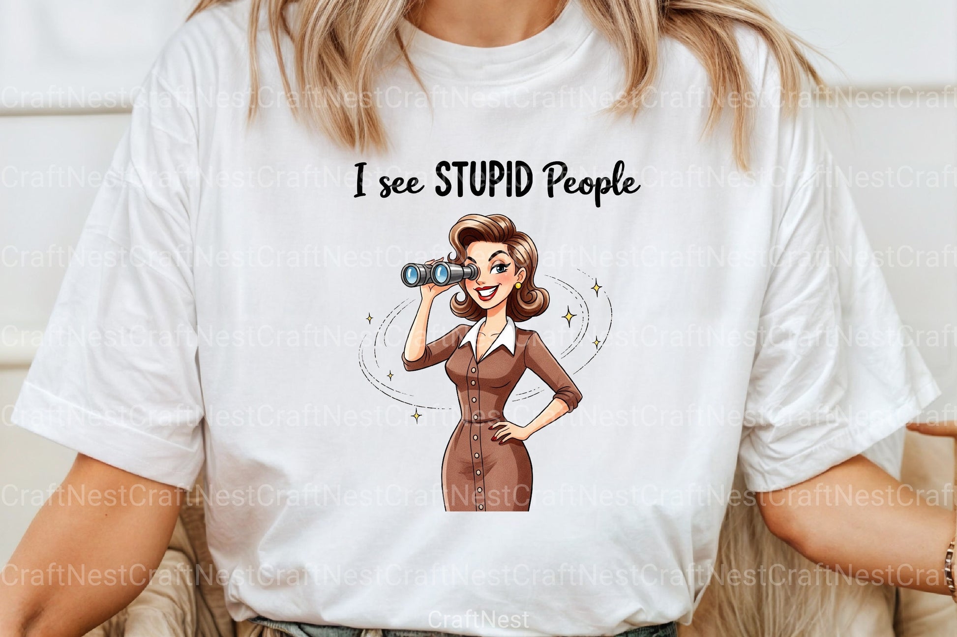 Sarcastic Funny Girl Can't Adult Today Clipart Bundle 9 - CraftNest - Digital Crafting and Art