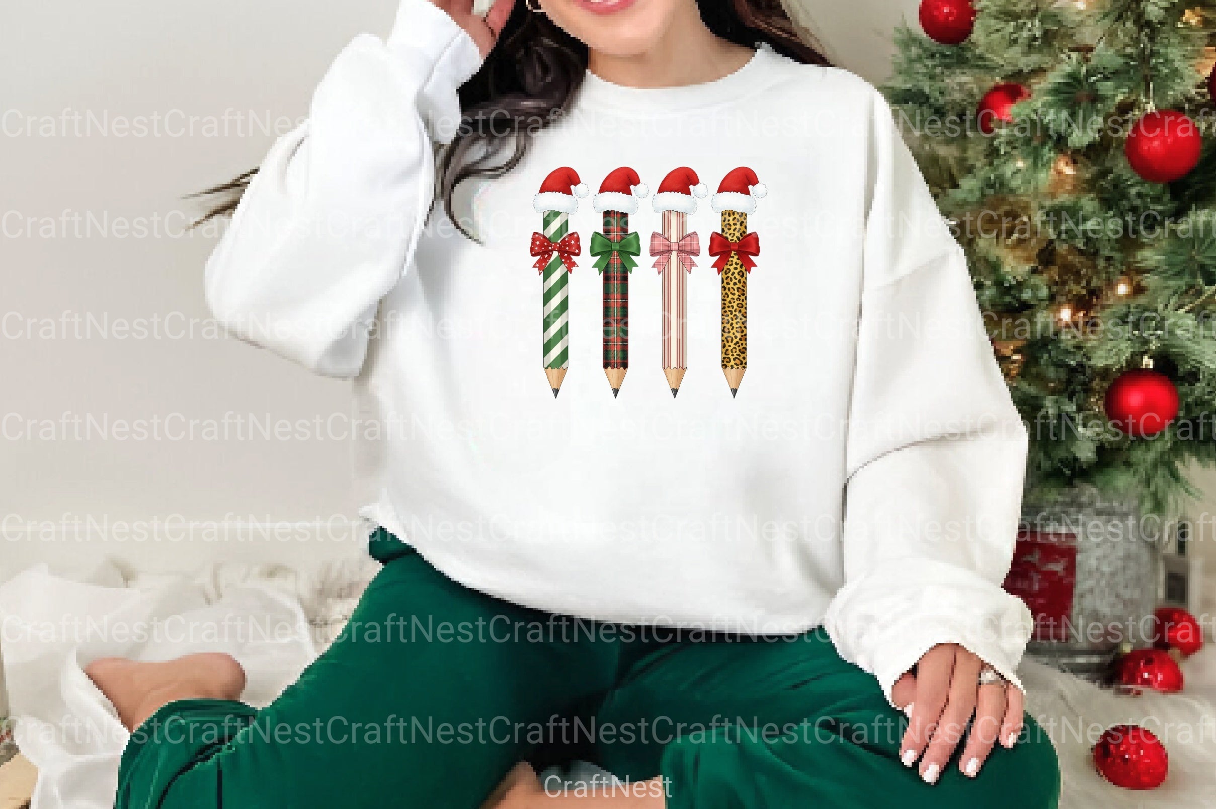 School Christmas Clipart Bundle - CraftNest - Digital Crafting and Art