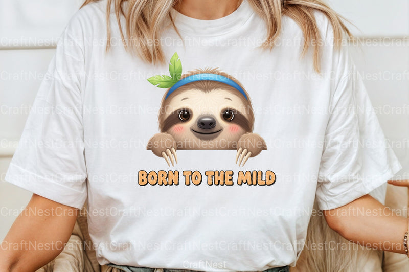 Funny Sloth Quotes & Clipart Bundle 4 - CraftNest - Digital Crafting and Art