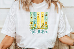 Let It Bee Positivity Spring Summer Clipart Bundle - CraftNest - Digital Crafting and Art